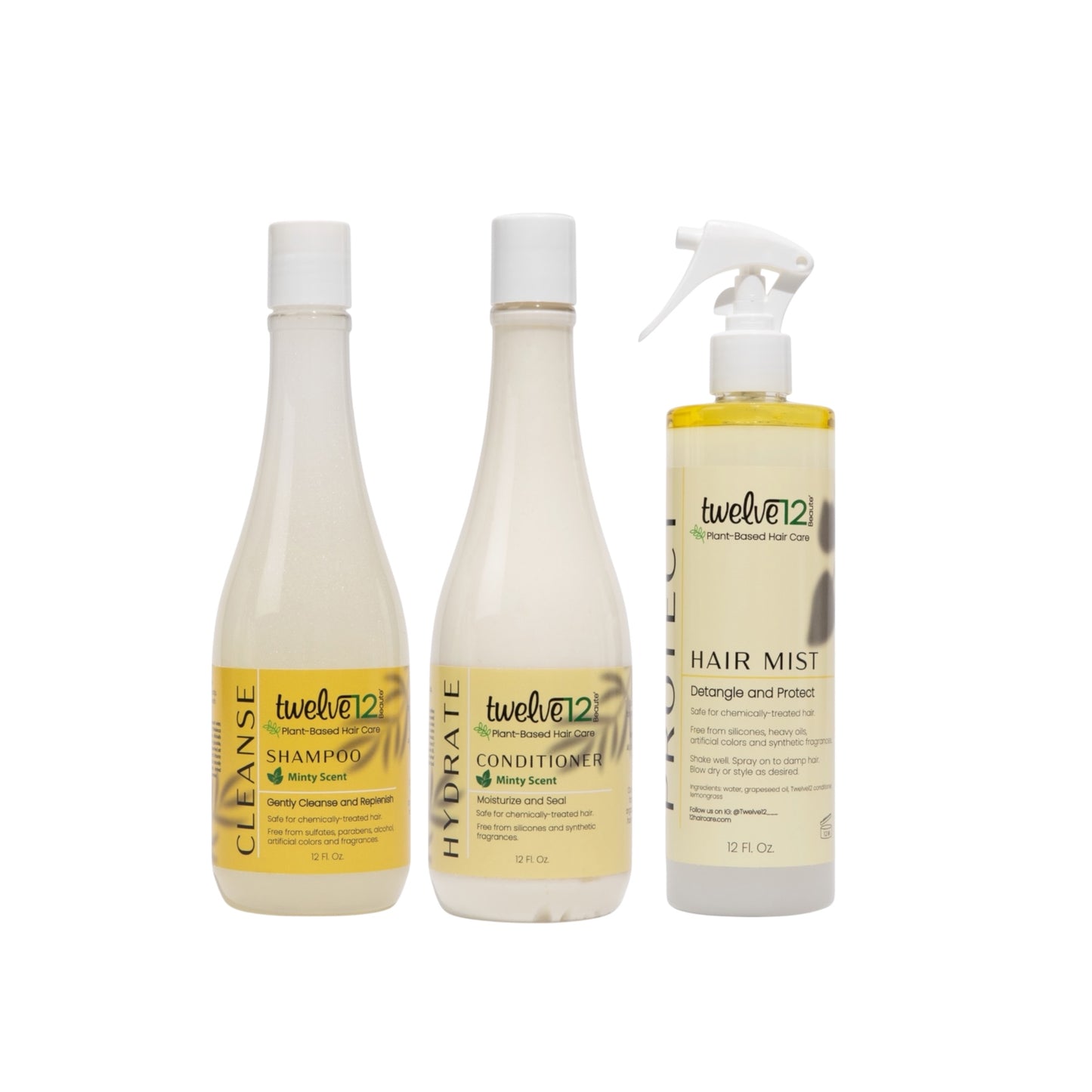 Twelve12 Cleanse & Hydration Kit Mint Scent (Clarifying)