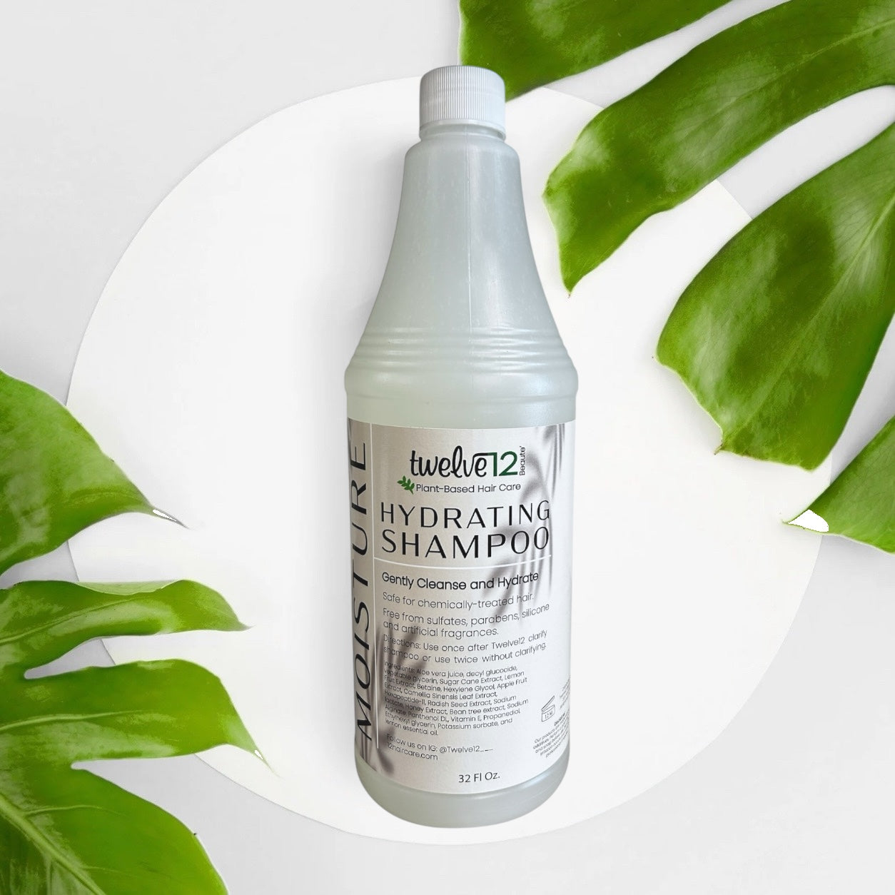 Twelve12 Moisture Shampoo 32oz (Pump Sold Separately)*Lemon Scent