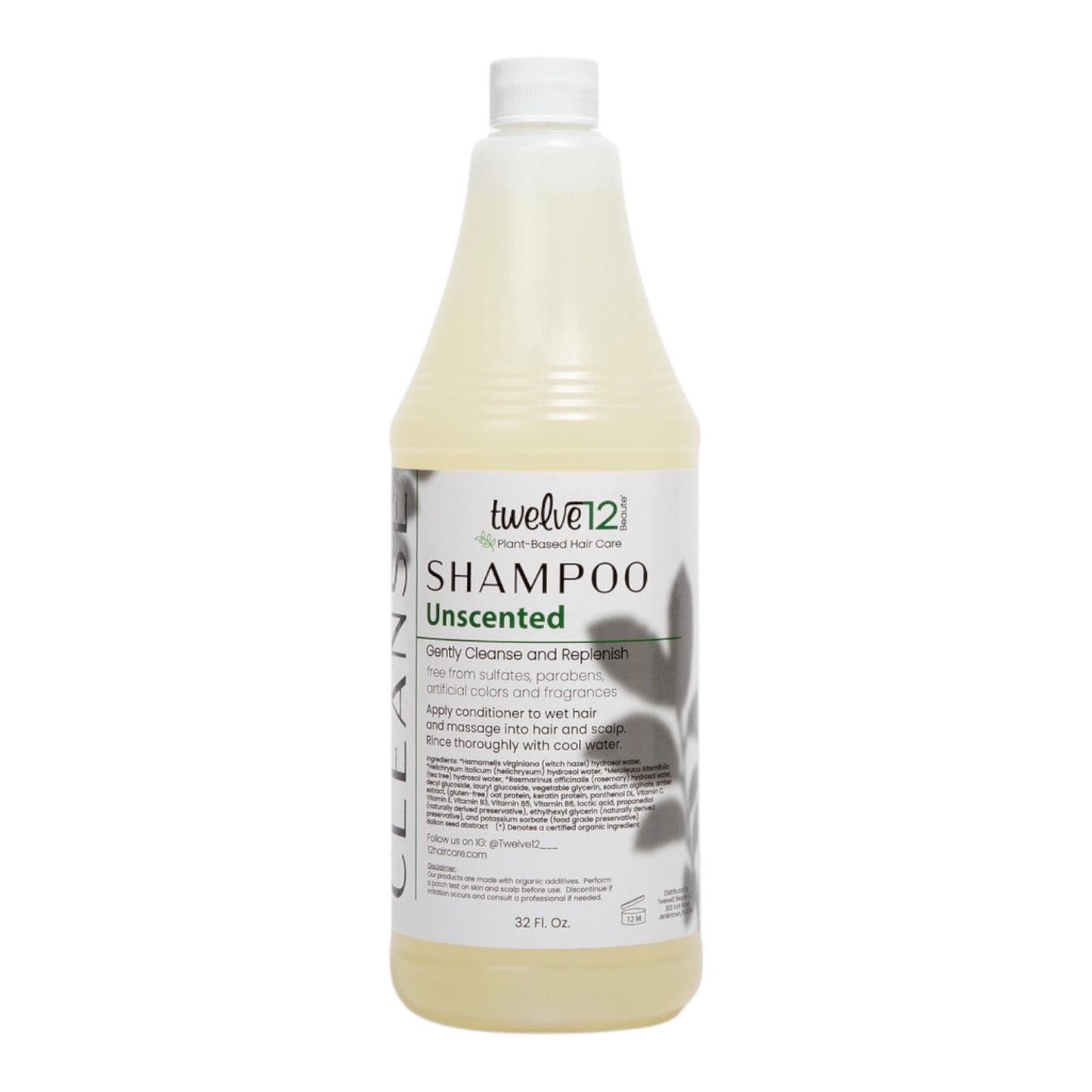 Unscented Clarifying Shampoo 32oz (Pump Sold Separately)