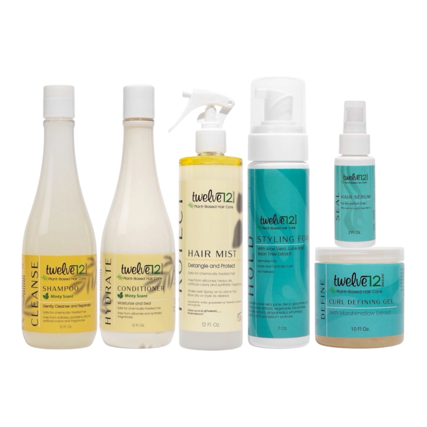 Heatless Hairstyle Kit (Mint Scent)