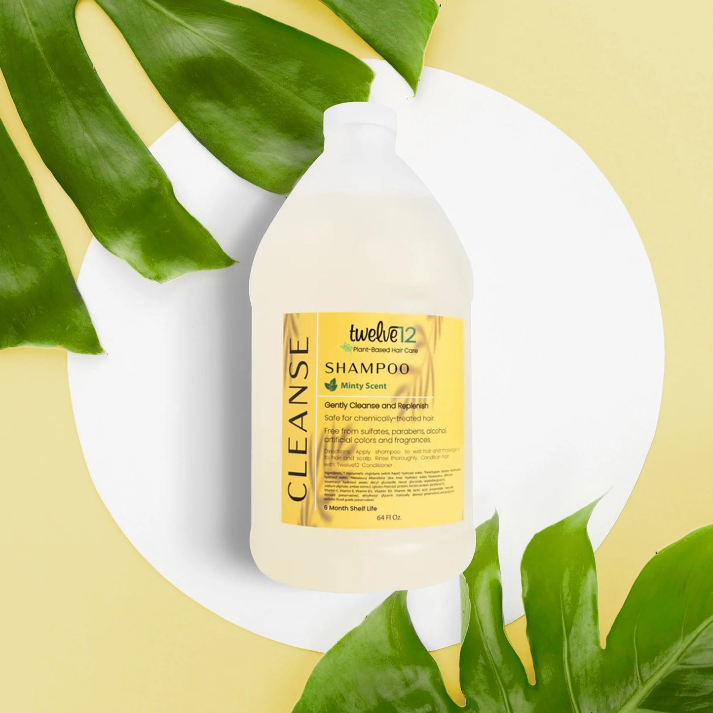 Twelve12 Clarifying Shampoo Mint Scent 64oz (Pump Sold Separately)