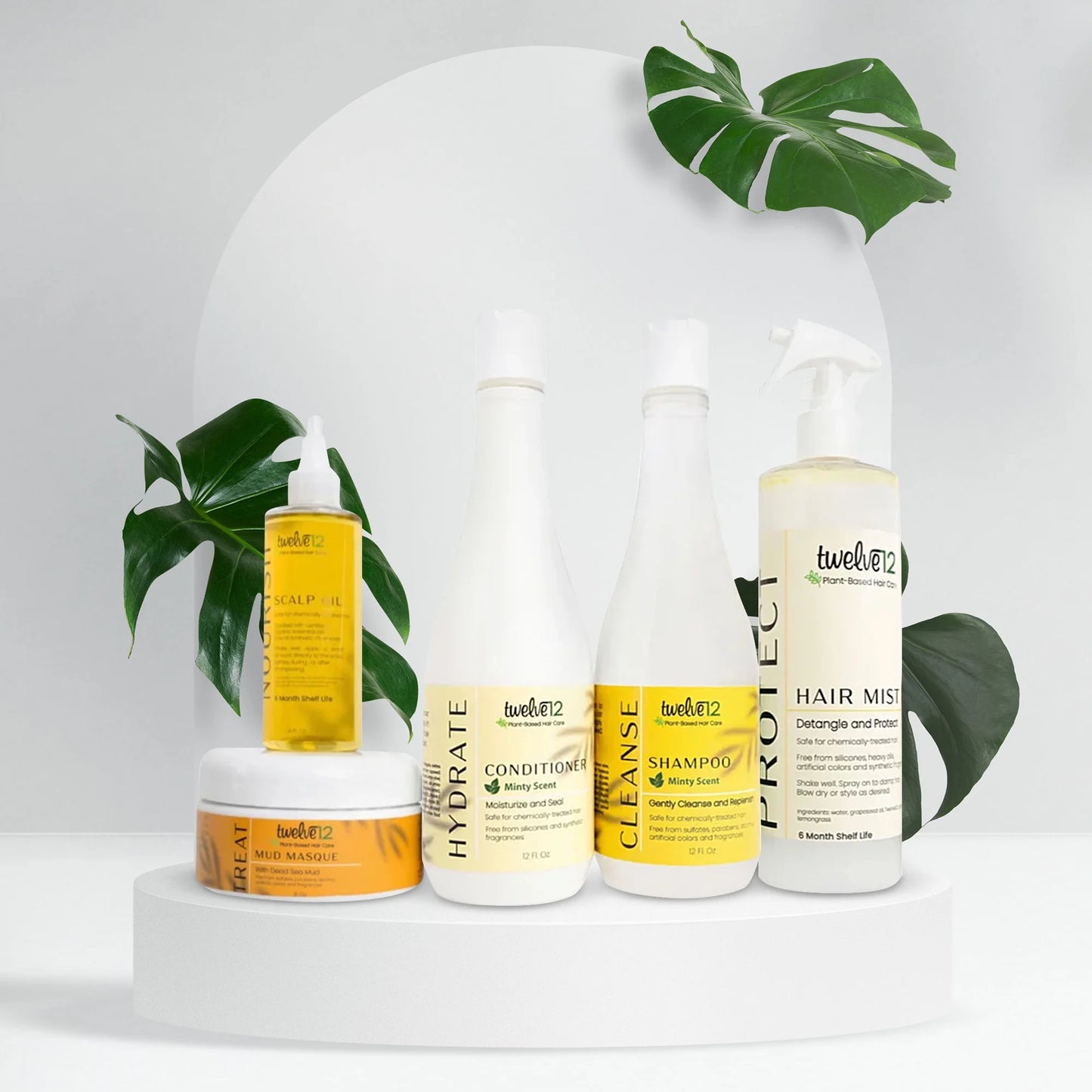 Twelve12 Complete Hair Health Kit Mint Scent (Clarifying)