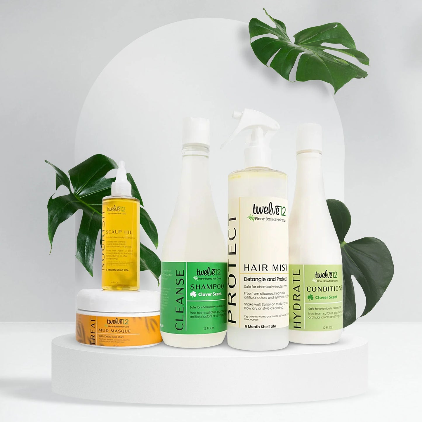 Twelve12 Complete Hair Health Kit Clover Scent (Clarifying)