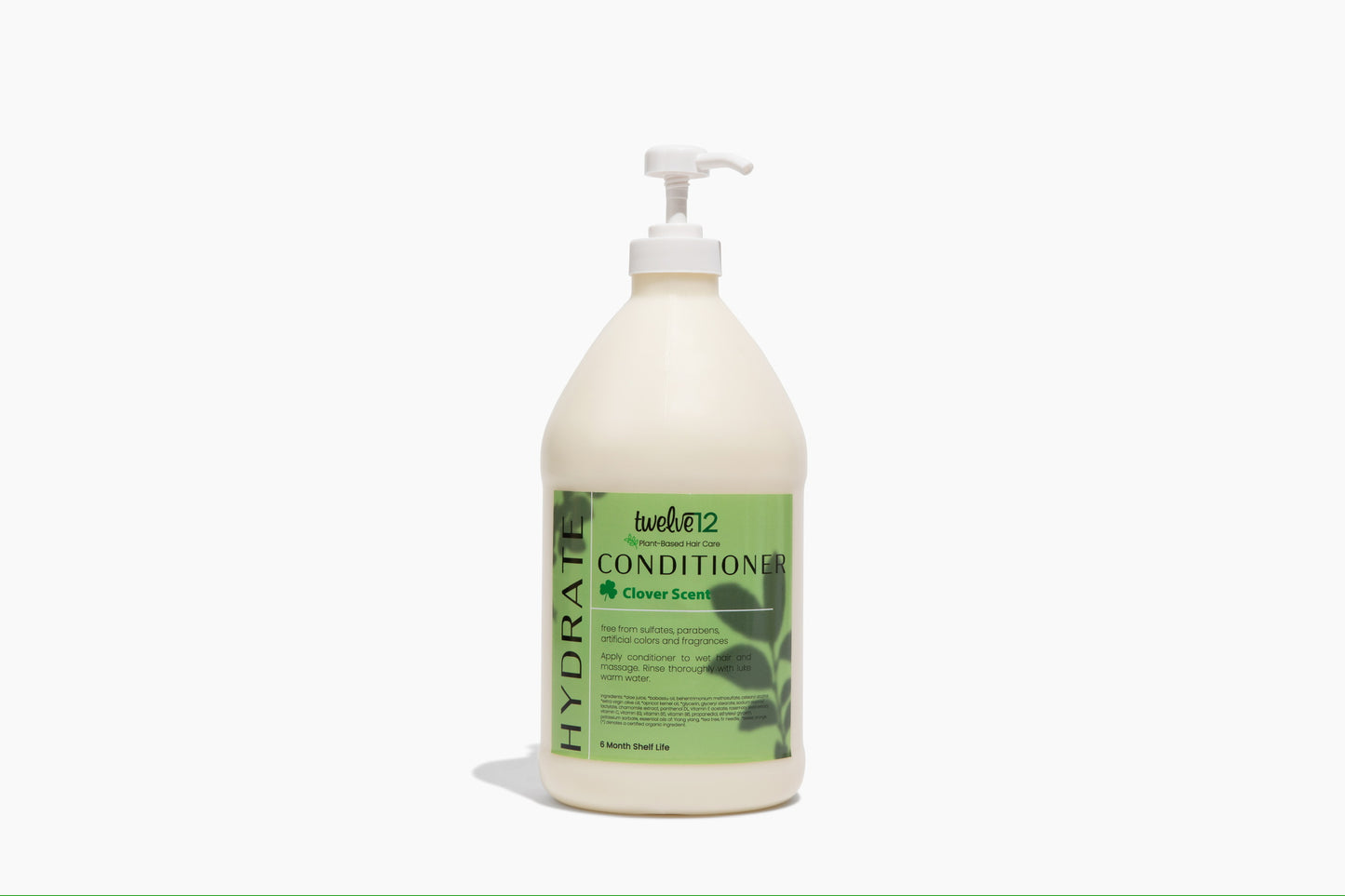 Twelve12 Conditioner Clover Scent 64oz (Pump Sold Separately)