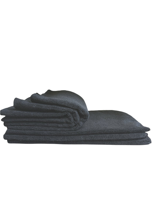 (1) Microfiber Towel and (2) Shower caps