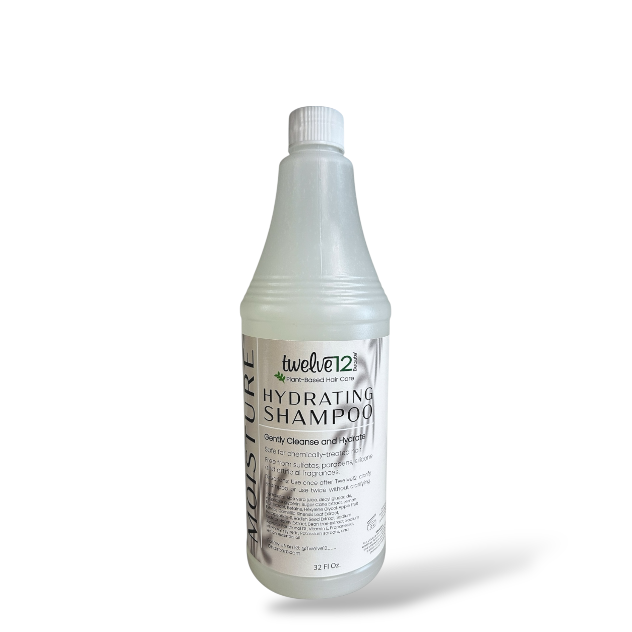 Twelve12 Moisture Shampoo 32oz (Pump Sold Separately)*Lemon Scent
