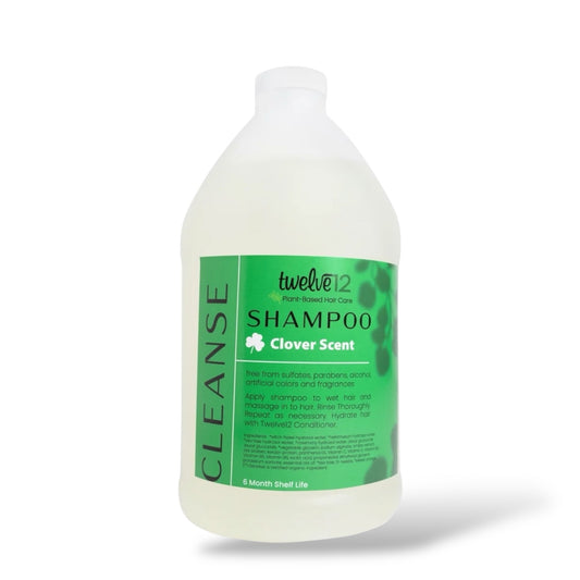 Twelve12 Clarifying Shampoo Clover Scent 64oz (Pump Sold Separately)