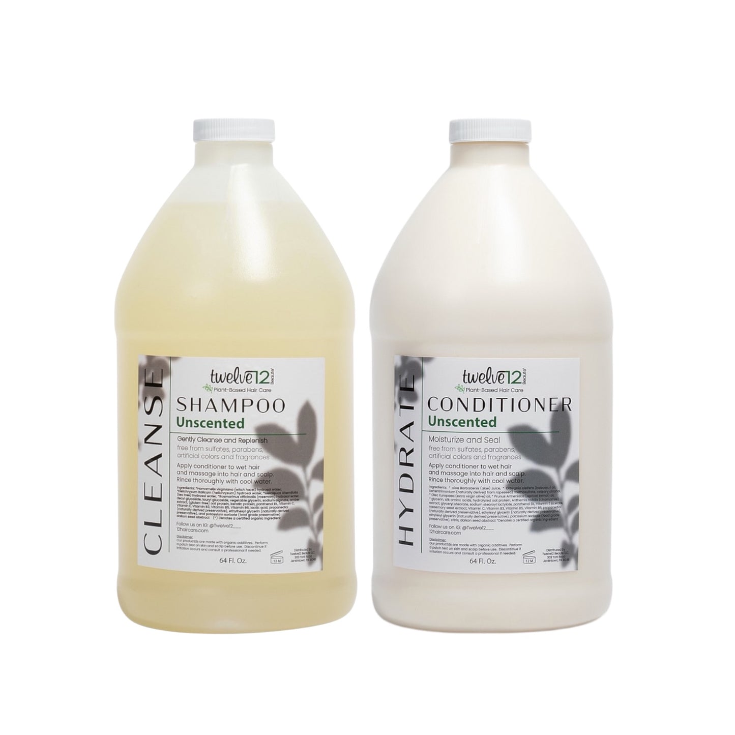 Unscented Clarifying Shampoo & Conditioner Combo (64oz) (Pump Sold Separately)