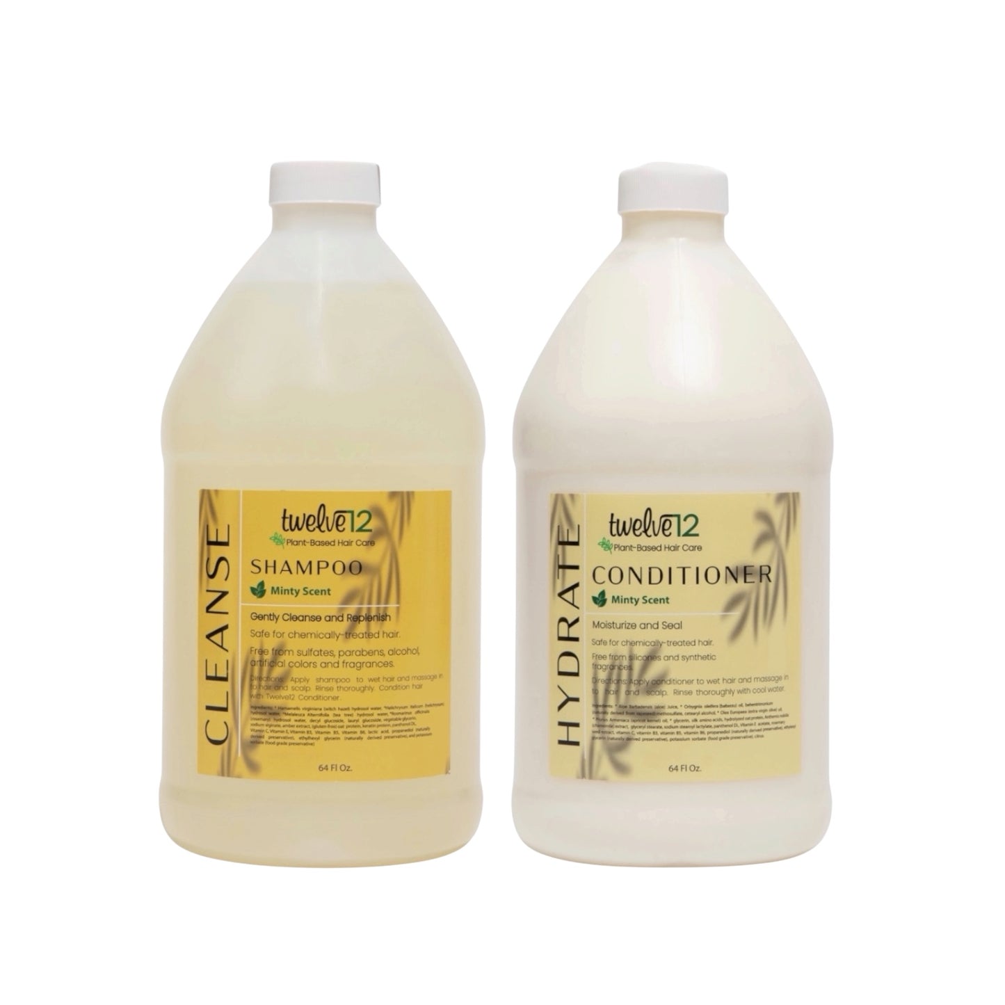 Clarifying Shampoo & Conditioner Combo Mint Scent (64oz) (Pump Sold Separately)