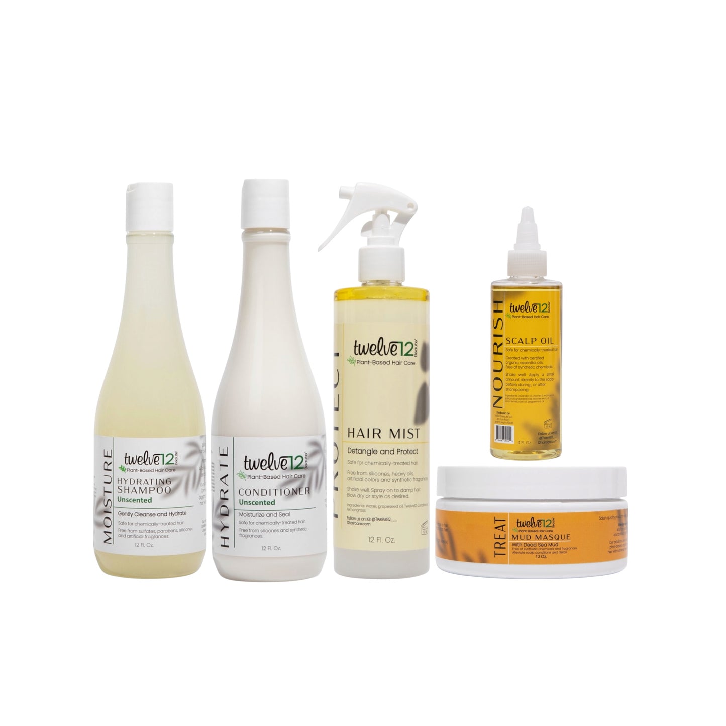 Unscented Moisture & Complete Hair Health Kit